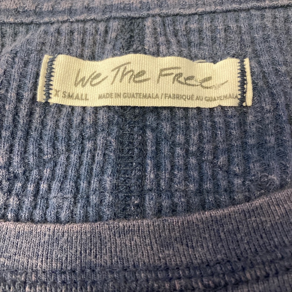 Free People/ We The Free Microphone Drop Thermal size xs - Picture 7 of 7